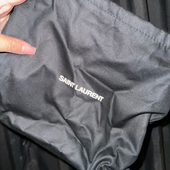 SAINT LAURENT MINI LOU CROSSBODY in ROUGE EROS - Picture 6 of 8